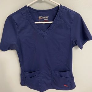 Grey’s Anatomy Navy Scrub Top 4 Pocket